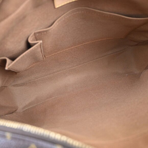 LOUIS VUITTON Sac Bosphore 2way Hand Bag Monogram Leather Brown M40043 54KB415 - Picture 10 of 15